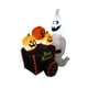 thumbnail image 2 of Accesorio inflable de Halloween,Inflables de Halloween para exteriores,Decoración inflable para patio con LED incorporados,Carro fantasma Adorno de calabaza Suministros para fiestas,Inflables, 2 of 8