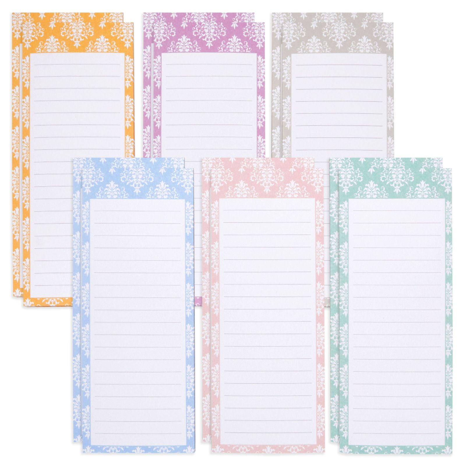 Matching Pen Tear Off Sheets Lists Magnetic Shopping Pads 