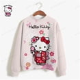 thumbnail image 4 of Sudaderas con capucha con estampado de HELLO KITTY para mujer, ropa con estampado de dibujos animados Y2k, talla grande, sudadera femenina de calle alta, 4 of 4