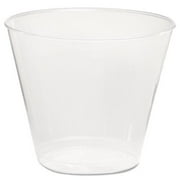 WNA Inc T5S Comet Plastic Tumbler, 5 Oz., Clear, Squat, 50 pack by WNA Inc