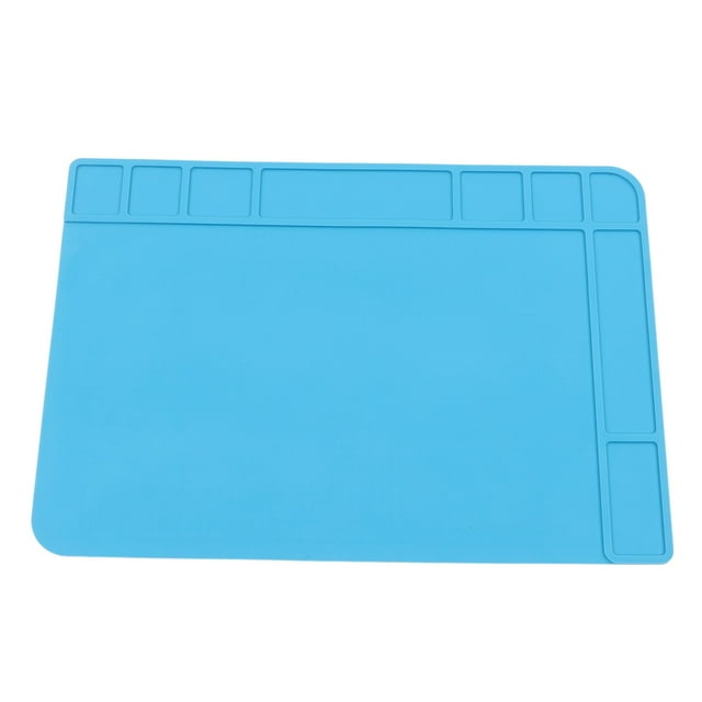 Estera de soldadura de aislamiento, almohadilla de silicona con aislamiento térmico Estera de silicona resistente al calor Almohadilla de silicona con aislamiento multifuncional