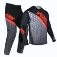 thumbnail image 4 of Willbros Motocross Offroad Jersey and Pants Combo Dirt Bike MX Racing Package Riding Gear Set Black (Jersey Adult S/Pants W30), 4 of 12