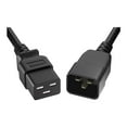 thumbnail image 2 of 2FT C19-C20 BLACK POWER CORD UL 20AMP SJT 12AWG 105 JACKET, 2 of 3