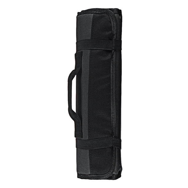 Matsuzay Estuche ligero multifunción, bolsa de almacenamiento de herramientas de cocina, tela Oxford portátil para Chef, 22 bolsillos, bolsa Organizadores de utensilios de cocina Negro Matsuzay HA001822-01