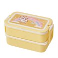 thumbnail image 1 of BeesClover Lunch Box Children Food Containers with 2 Layers, School Students Daycare Lunches/ Snack Container for Kids, 1 of 7
