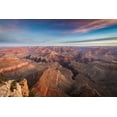 thumbnail image 2 of C. Sink, Jeffrey 18x13 White Modern Wood Framed Museum Art Print Titled - South rim sunrise, 2 of 4