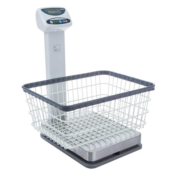 R&B Wire Products RBDL-300 Digital Bench Laundry Scale, Legal for Trade