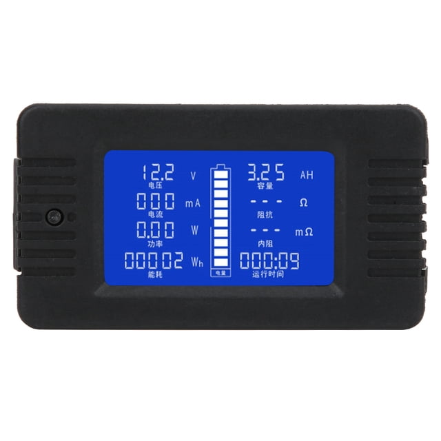 Medidor de batería multifuncional Bling Bling PZEM-015 comprobador de capacidad voltaje y corriente 200 A