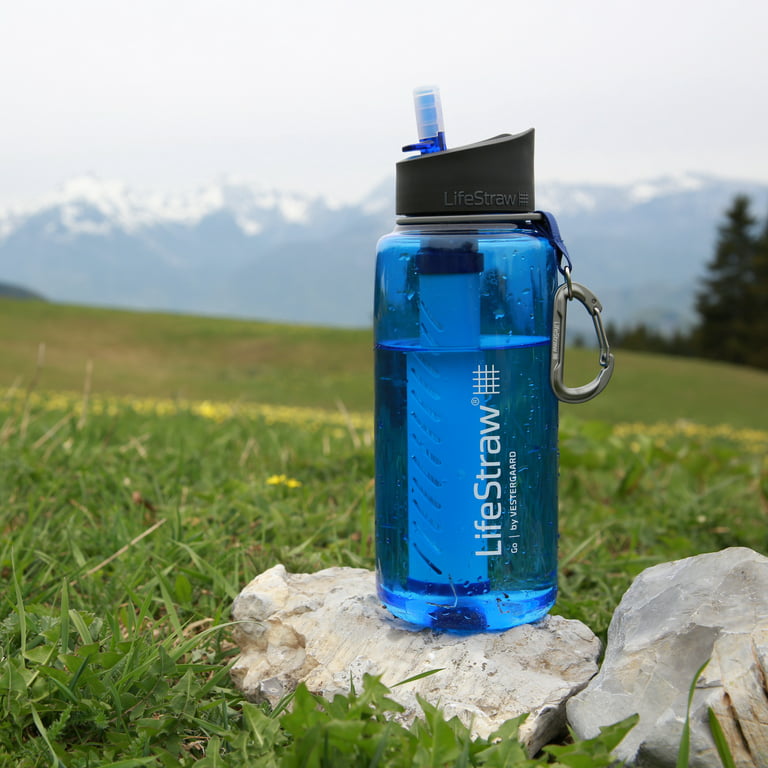 Essential Survival Tools - LifeStraw Go Water Bottle and Filter -  NaturalSociety Shop