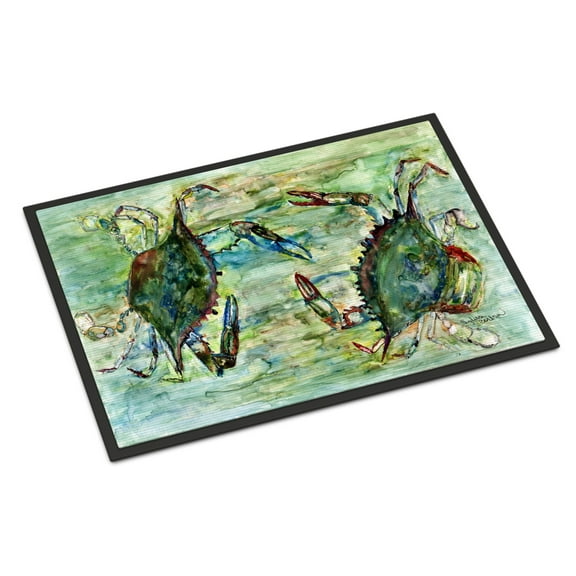 Blue Crab Standoff Doormat 24x36