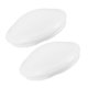 thumbnail image 4 of 2 cubiertas para luces empotradas, pantallas de lámpara de techo, filtro difusor de plástico blanco, repuesto para pantalla de lámpara de techo, para casa y oficina., 4 of 5