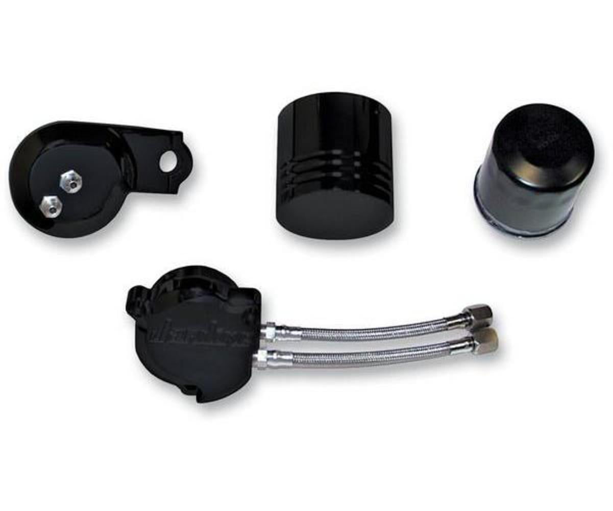 Motorcycle Engines & Parts Jardine Oil Filter Relocation Kit Polished