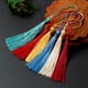 thumbnail image 5 of 10 ~ 80 piezas de borlas para marcapáginas, flecos, pinceles, artesanías suaves hechas a mano, mini borlas con bucles para manualidades de bricolaje, accesorios para hacer joyas, 5 of 5