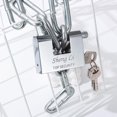 thumbnail image 3 of Candado de seguridad Havelaugh en forma de D, resistente, 70 mm, 3 of 8