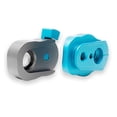 thumbnail image 4 of KONDOR BLUE Mini Quick Release Plate for Camera Tripod, Gimbal, Video Monitor, Magic Arm, Flash Bracket, Stabilizer | Camera Quick Release Anti-Twist Arri 3/8" Mount and 1/4" Threads (Space Gray), 4 of 5
