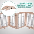 thumbnail image 2 of Pet Gate Arf Pets, 4 paneles configurables en 360°, 80 cm de ancho, madera, 2 of 8