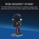 thumbnail image 2 of Soporte Para Auriculares De Jugador Soporte Para Audífonos Rgb Rack 6 Modos Monocromáticos Soporte De Exhibición Para Audífonos Gamer, 2 of 7