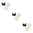 thumbnail image 4 of Minnieouse 4Pcs Bags Chains Replacement Gold Metal Purse Messenger Accessories Shoulder Clothing Adjustable Handbags Belt Straps DIY Type1, 4 of 6