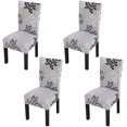 thumbnail image 1 of Décoration de Chaise Moderne en Spandex Stretch Universel (A, 4), 1 of 5