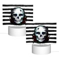thumbnail image 2 of Fotbe Watercolor Skull Pattern Acrylic Night Light Gift with 3 Color ModesTouch-Sensitive LED Lamp Perfect Gift for Mother's Day, Birthday, or Christmas, 2 of 9