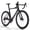 Black, variant on SAVADECK Road Bike for Adults, 24-Speed Carbon Fiber Racing Bicycle with Shimano Di2 Shifting, Disc Brake, Full Carbon Frame & Integrated Aero Design(54cm, White)