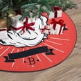 thumbnail image 3 of FMSHPON Bulldog Cute Dog Xmas Christmas Tree Skirt Stand Mat for Holiday Party Decoration Indoor Outdoor 48 inches, 3 of 3