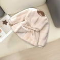thumbnail image 3 of Hicidod Baby Fleece Jacket Girls Winter Faux Fur Coat Fuzzy Cute Warm Coat Thick Furry Comfortable Outerwear, 3 of 6