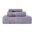 thumbnail image 2 of Superior Aria Turkish Cotton 3-Piece Towel Set, Ultra Soft Heavyweight Towels, Wisteria, 2 of 6