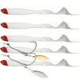 thumbnail image 6 of Soft Bait with a Curled Tail, Realistic Design, Equipped with Lead And a Shiny Spinner, Suitable for Sea Fishing Hooks And Lures., 6 of 9