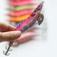 thumbnail image 2 of Opolski 10Pcs Fishing Lires Luminous Saltwater Squid Jig Cuttlefish Fishing Lure Bait Tackle with Hook for Outdoor Fishing Supply, 2 of 7