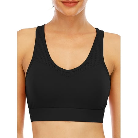 

Frontwalk Gym Fitness Sports Bras for Women High Impact Y Back Yoga Workout Bra Running Racerback Activewear