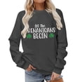thumbnail image 5 of Guluxicc Women's Sweatshirts Casual Long Sleeve Graphic Printed Shirts St. Patrick's Day Pullover Tops, XS, 5 of 6