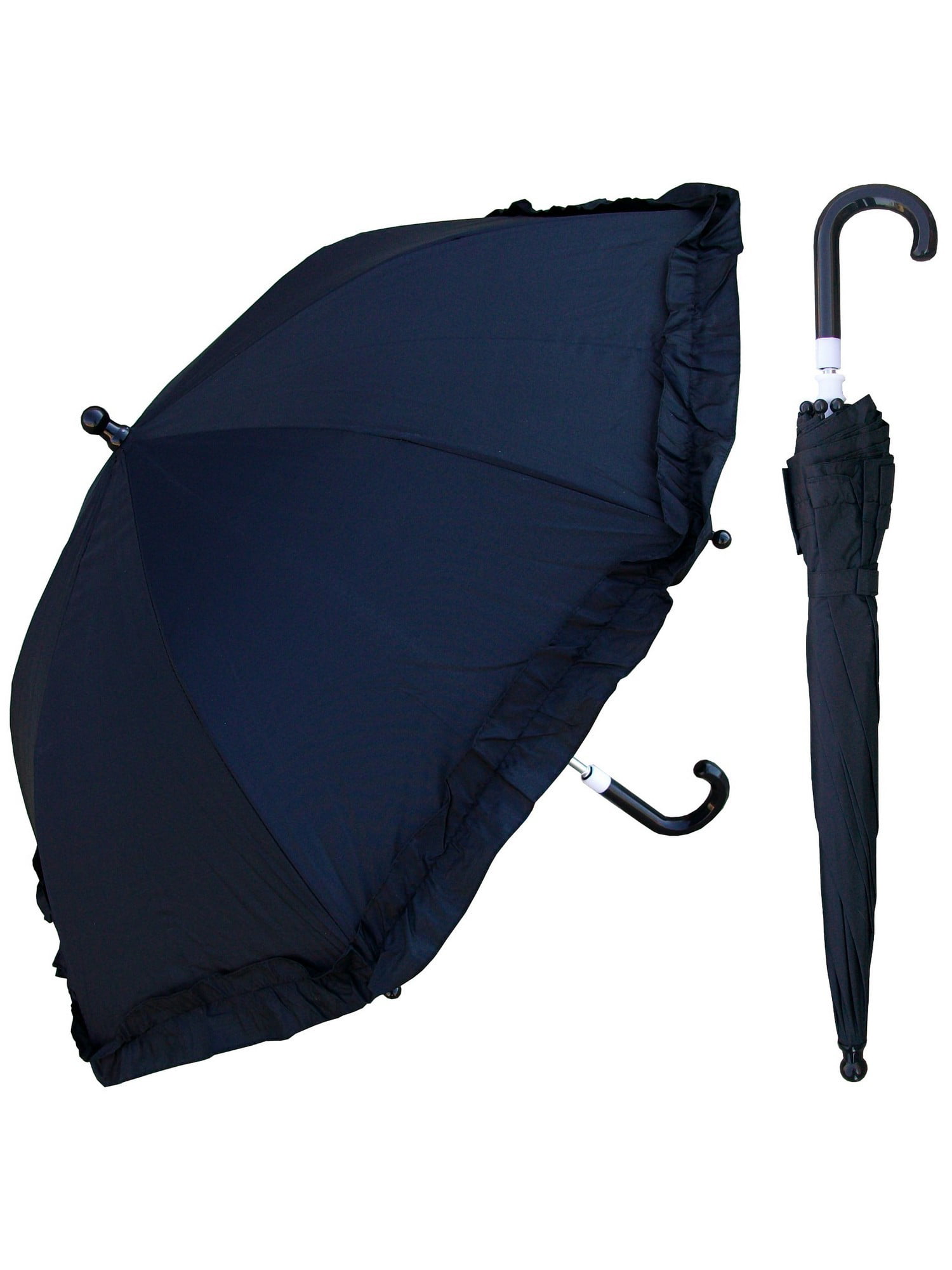 RainStoppers Rain/Sun UV Cute 32” Arc Child Kid Blue Robot Space Umbrella