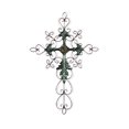 thumbnail image 3 of Contemporary Home Living 28" Green and Brown Traditional Cross Wall Decoration, 3 of 5