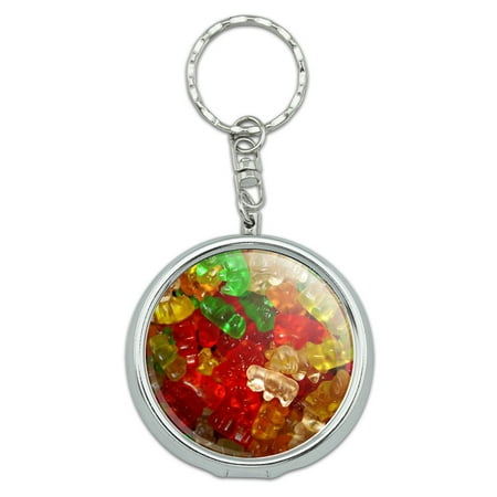Gummy Gummi Bears Portable Ashtray Keychain