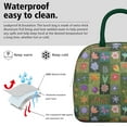 thumbnail image 3 of Flower Lunch Bag for Women Men Reusable Insulated Lunch Bags, Leakproof Cooler Food Lunch Tote Bag, Large Capacity Lunch Box for Work School Travel Picnic, 3 of 7