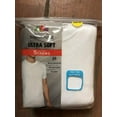 thumbnail image 2 of Fruit of the Loom Men's 5-Pack White Crewneck Tees Tagless Ultrasoft Signature, M, 2 of 3