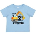 thumbnail image 3 of Inktastic Construction Truck It's My 2nd Birthday Boys or Girls Baby T-Shirt, 3 of 5