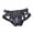 Gray, variant on Mens Underwear Casual Hollow-carved Design Double Thong Panties Hip Lift Low Waist Underwear
