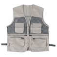 thumbnail image 1 of Chaleco de pesca Jadeshay Militar Caqui Transpirable Duradero, 1 of 8