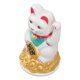 thumbnail image 3 of Decoración del hogar del gato, adorno de gato de la suerte, escultura de gato de mano, gato de bienvenida chino, compacto y ligero Jadeshay  A, 3 of 8