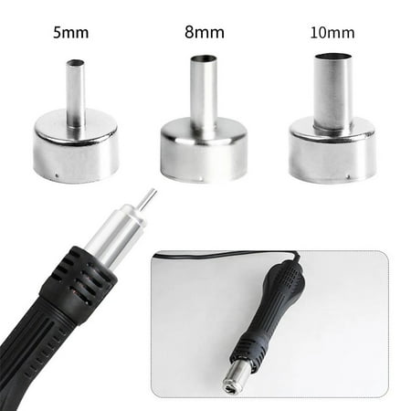 

Multifunction Welding Nozzle Stainless Steel Nozzles For 858 858D 868D Soldering