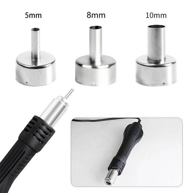Multifunction Welding Nozzle Stainless Steel Nozzles for 858 858D 868D Soldering