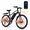 Black B, variant on 500W Peak Electric Bicycles-Adult Electric Mountain Bike with 5-Speed,30+ Miles Range, 26" Ebike for Beach Snow,Black