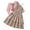 1-Red520, variant on Tween Girl Floral Printed Spaghetti Dress Outfit Set Long Sleeve Bow Crop Top Dress Cloth Set Soft Comfy Elegant Casual Two Piece Sets