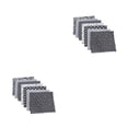 thumbnail image 1 of Paquete de 7 Uds. de telas hechas a mano Cateissary, estampado Floral, color negro, 25x25cm, 1 of 6