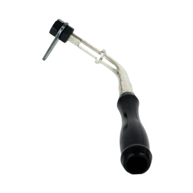 Tnarru Poignée de Porte de Cheminée, Acier Inoxydable Robuste Lisse Remplacement Poignée de Poêle Assemblage Poignées