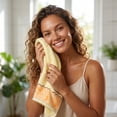 thumbnail image 1 of Aufmer 13.3 X 29.1 In Three Color Plain Style Quick Absorbent Towel Light Thin Portable Design For Summer Dorm Family Daily Cleaning Wiping Work, 1 of 6