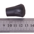 thumbnail image 4 of Goma Alpenstock Cubierta Perno de Poste Martillos Almohadilla Protectora Negro Cola Cubierta de la cabeza de alpinista goma Polo Pin Hammers funda protectora Negro, 4 of 5