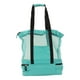 thumbnail image 5 of Bolsa de viaje de gran capacidad, portátil, de malla, con bolsillo lateral, para gimnasio, deportes, hogar, color verde, 5 of 14